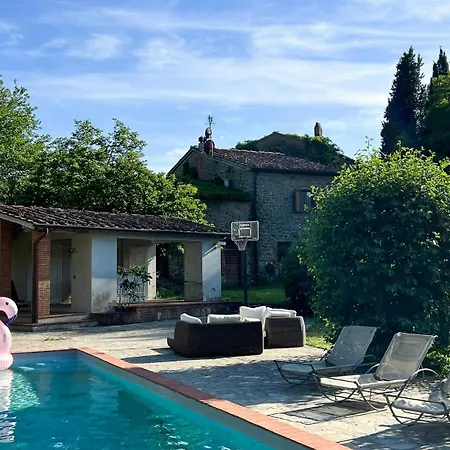 Nyaraló Tuscan Retreat With Pool And Panoramic Views *