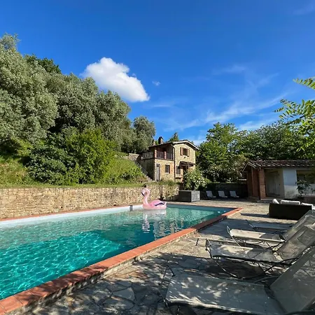 Tuscan Retreat With Pool And Panoramic Views